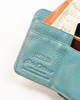 Small Women's Wallet Made of Natural Leather PETERSON PTN 423229-SFL Blue