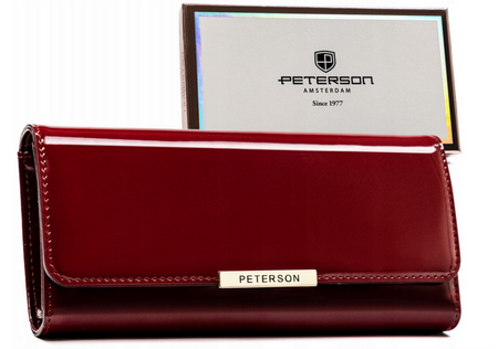 PETERSON PTN 006-LAK RFID eco leather wallet