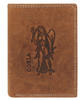 Leather wallet with the Virgo zodiac sign RFID ALWAYS WILD N4-CHM-VIRG
