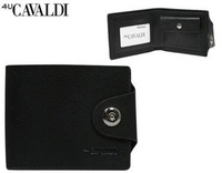 Leatherette men wallet CAVALDI DB1846-B1