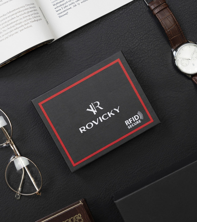 ROVICKY N993-RVTM-GN RFID leather wallet