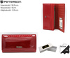 Portfel damski skóra+PU RPN-24A-FO-LAK Red