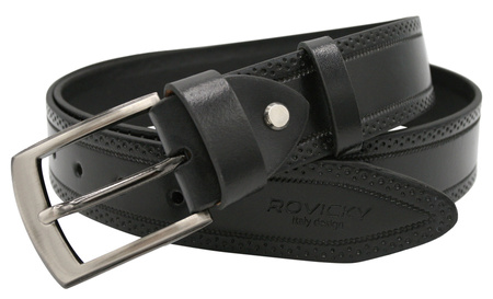 Leather belt ROVICKY R-PI-02
