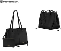 Torebka damska PU PTN TOR-ALE-26 Black