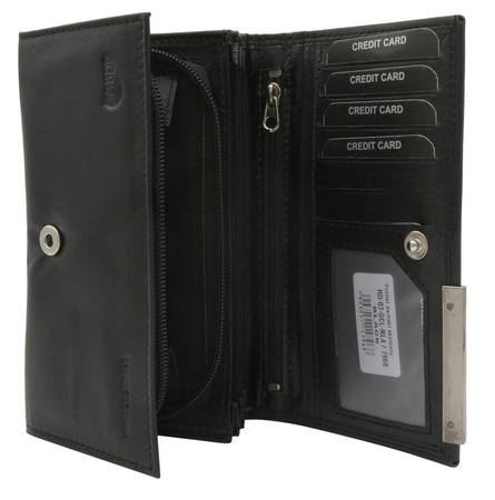 Portfel damski skórzany RD-07-GCL-NL4 Black
