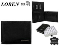 Leather men wallet LOREN FRM-70-07-RFID