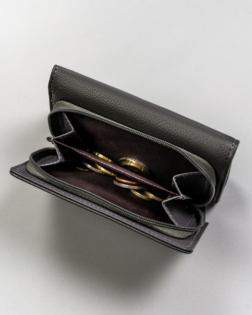 Portfel damski na blistrze PP-SF-1077-A-BL Gray