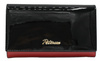 Portfel damski skórzany PTN 1N-466 Black+Red