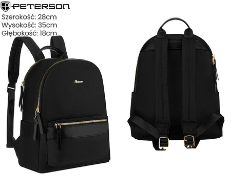Plecak Peterson PTN JN-11 Black