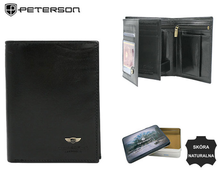 PETERSON PTN 22308-VT RFID leather wallet