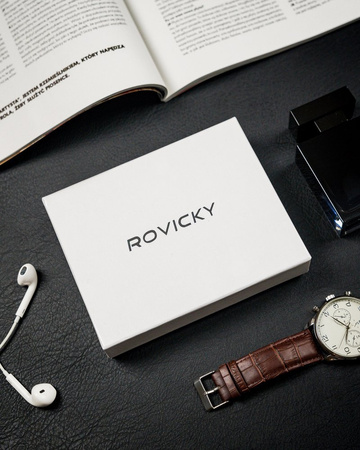 Portfel skórzany RFID ROVICKY N4-PZ-CCR-RFID
