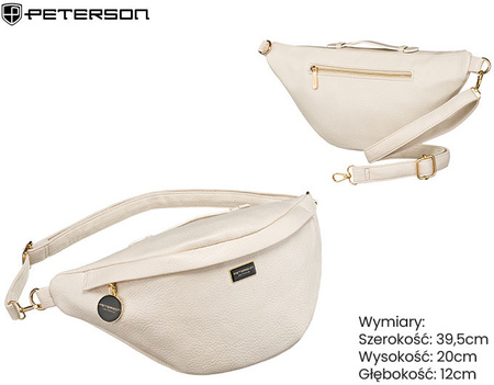 Saszetka nerka PU PTN SSY-2-F19 L.Beige