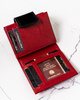 Portfel damski skórzany PTN 42329-SH RED