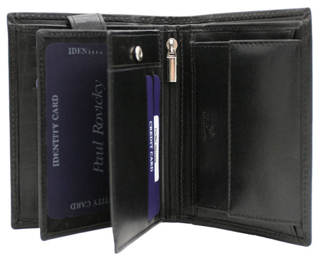 Leather Wallet RV-75699-9B-BCA Black