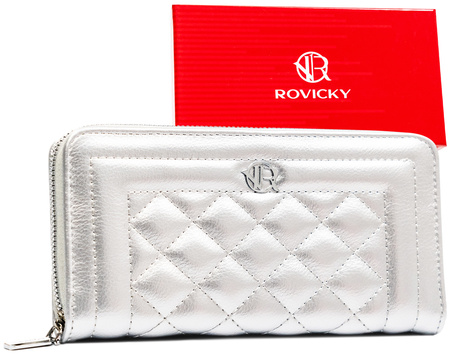 Portfel piórnik eko R-PRK-03-HRH Silver