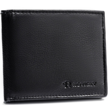 Portfel męski skórzany 0035-RVD Black