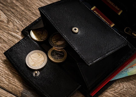 Peterson PTN 317A-5859 RFID leather wallet