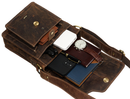 Torba skórzana PTN PTE-NSH Tan