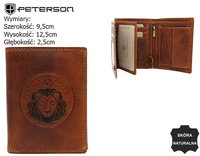 PETERSON PTN N4-EBS RFID leather wallet