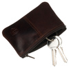 Skórzane etui na klucze PTN BKC-001-OPU Brown