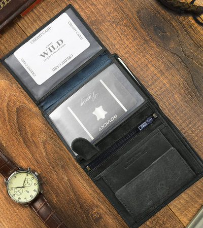 Portfel skórzany RFID ALWAYS WILD N4-BUP-1-RFID