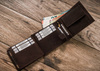 Portfel skórzany męski z wizerunkiem psa obronnego N992-CHM-DOG-2 BROWN