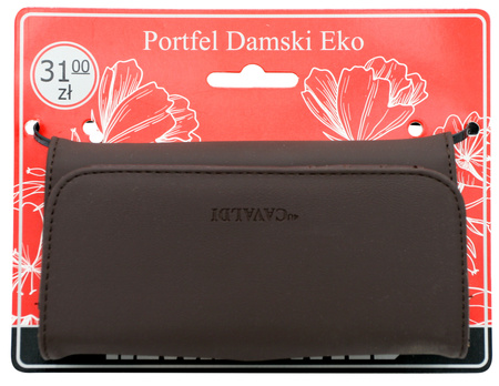 Portfel damski PU K-PAL-1B Brown