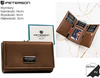 Portfel damski skóra naturalna+PU PTN PS108-HNL Brown
