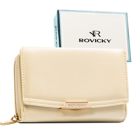 Portfel damski eko R-001-WD8 White