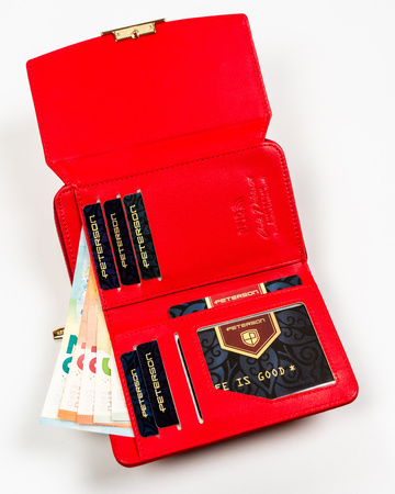 Portfel damski eko PTN 001-PA Red