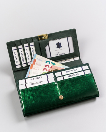 Women's leather wallet RH-24A-1-SH