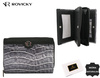 Portfel damski skórzany RV-791-SLA Black croco