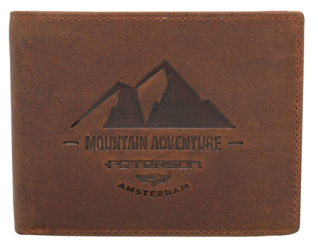 PETERSON PTN N992-BE-MOUN RFID leather wallet