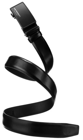 Pasek automat skórzany PTN A004 Black