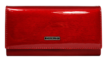 Portfel damski skórzany H27-1-SH9 Red