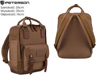 Plecak PTN GAMMA Brown