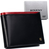 Portfel skórzany RFID ROVICKY N992-RVT Black+Red
