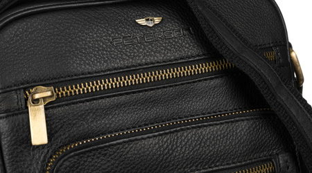 Leather bag PTN-22399-NDM-2984 Black