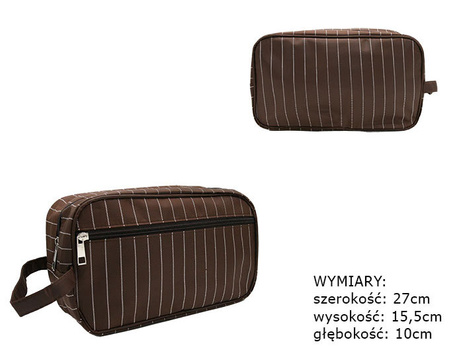 Kosmetyczka KOS-15 Brown