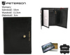 Portfel męski skórzany PTN 339.01 Black+Black