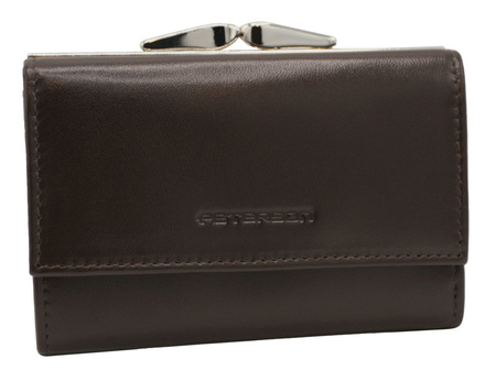 Portfel damski skórzany PTN RD-18-NGV Burgundy