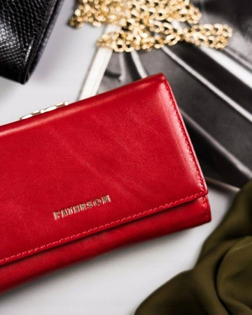 Gift Set: Women's Wallet and Peterson Lizard Perfume PTN ZD30