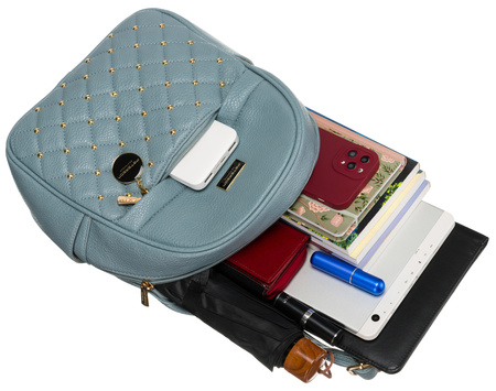 Plecak damski PU PTN SPY-1-F19 Blue