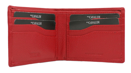 Portfel skórzany CW1012-NDM Red