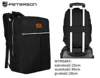 Polyester bagpack PETERSON  PTN GBP-10