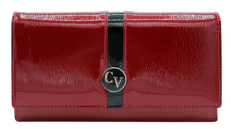 Portfel damski skórzany H24-3-SH Red