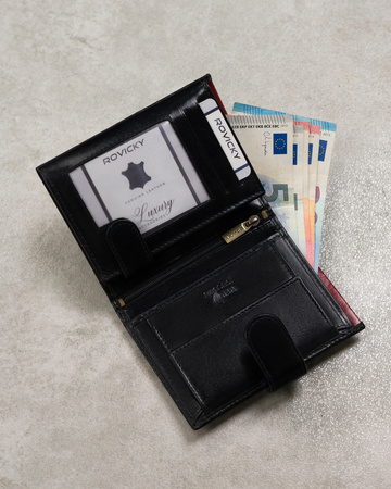 Portfel męski skórzany RFID N4L-RVT