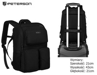 Plecak PTN-63106 Black