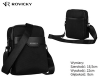 Torba męska R-3001 Black