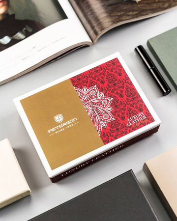 Portfel damski skórzany PTN 2549-BO Red